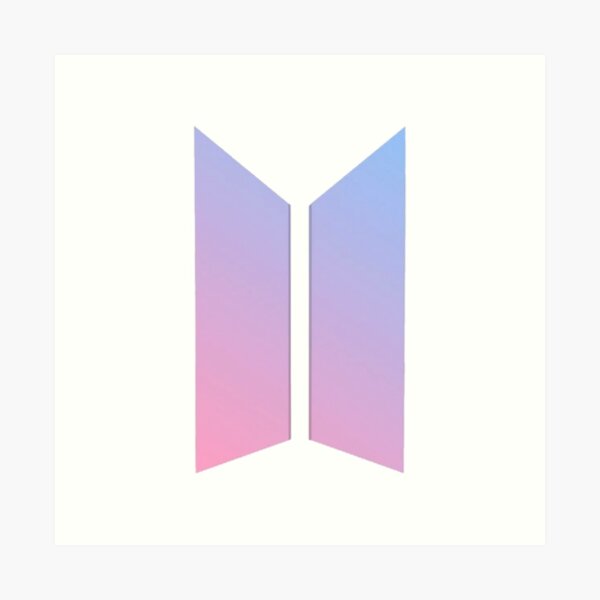 logotipo de bts Lámina artística