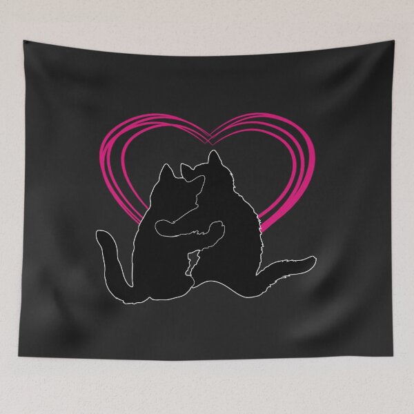 Item preview, Black Cat In Love designed and sold by thersant.