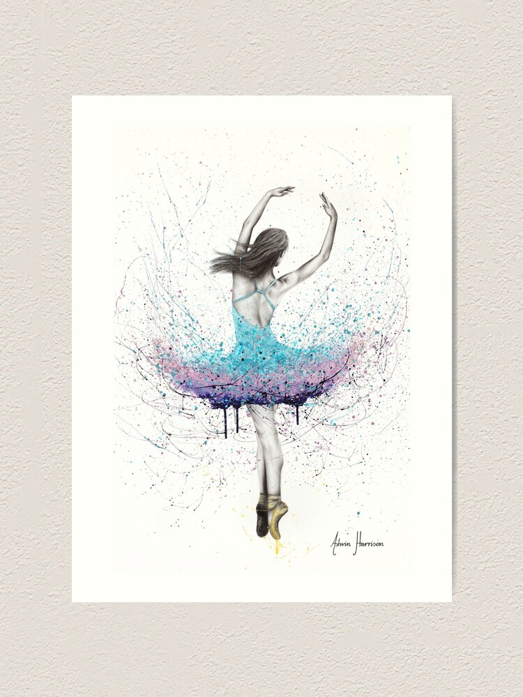 Whimsical Water Dance  Art Board Print for Sale by Ashvin Harrison