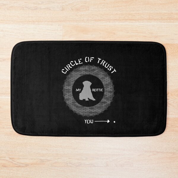 Item preview, Cool Rottweiler Circle of Trust Bricks and Barbwire Shirt designed and sold by Guarddogdrive.