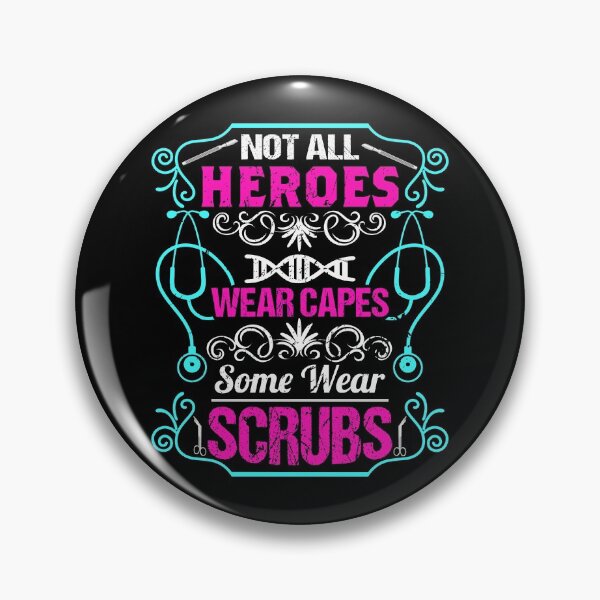Item preview, Surgical Tech Some Heroes Wear Scrubs designed and sold by SawDawDesigns.