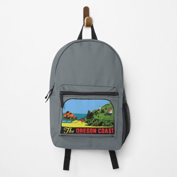 Item preview, The Oregon Coast Vintage Travel Decal designed and sold by hilda74.