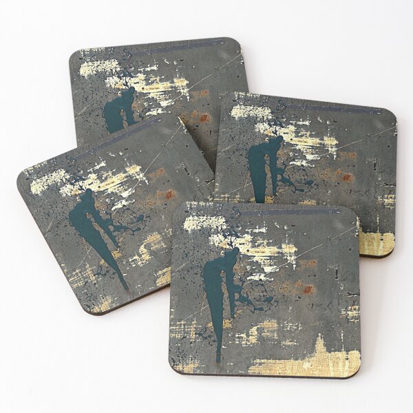 Item preview, Paint on a metal wall abstract designed and sold by TheMurphyGirl.