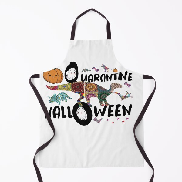Item preview, Funny Quarantine Halloween Dinosaure T-Shirt designed and sold by hnini.