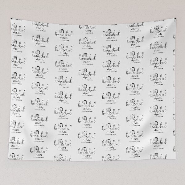 Item preview, Homeschool Mom Powered By Caffeine designed and sold by Zmunki.