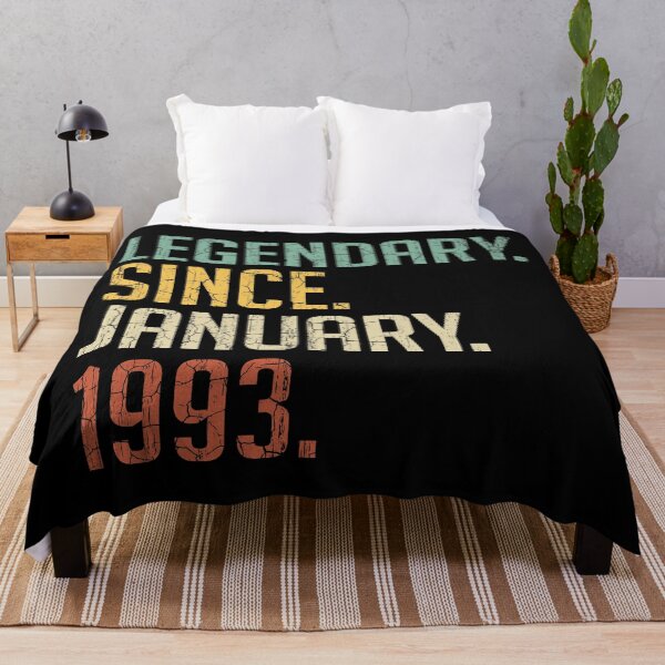 Item preview, Legendary Since January 1993 28th Birthday Gift 28 Years Old Vintage January 1993 designed and sold by Takatv.