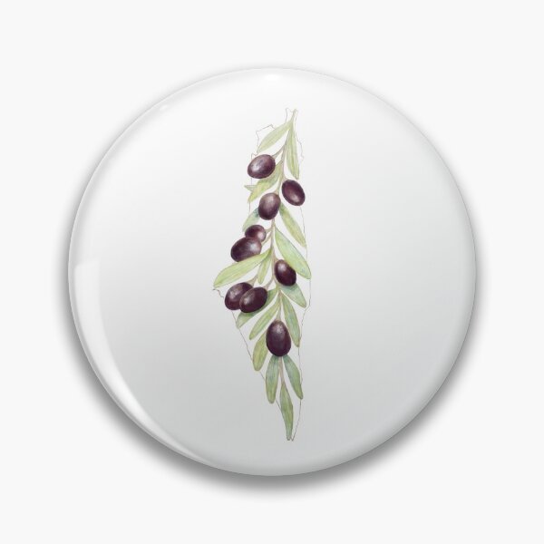 Item preview, Palestinian Black Olives Map designed and sold by Serenesart.