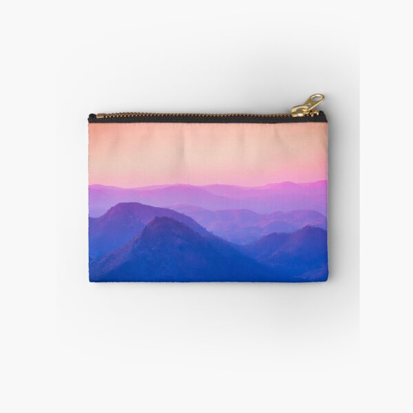 Artikelvorschau, Sonnenuntergang Berge Orange Rosa Lila Blau Kaskade entworfen und verkauft von R-reflections.