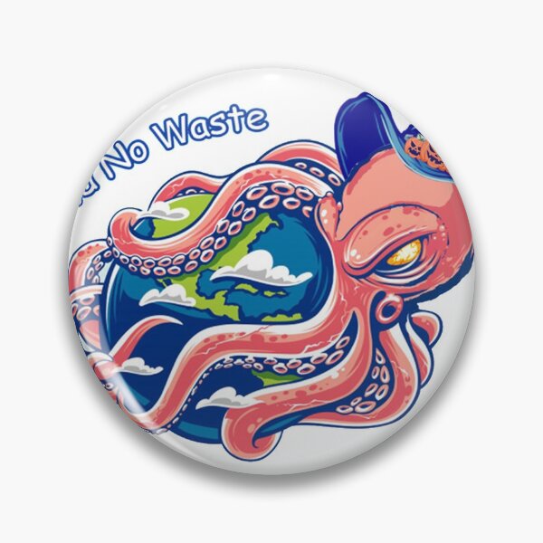 Item preview, World No Waste designed and sold by OctocupShop.