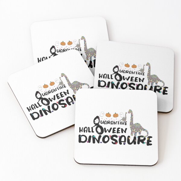 Item preview, Funny Quarantine Halloween Dinosaure T-Shirt designed and sold by hnini.