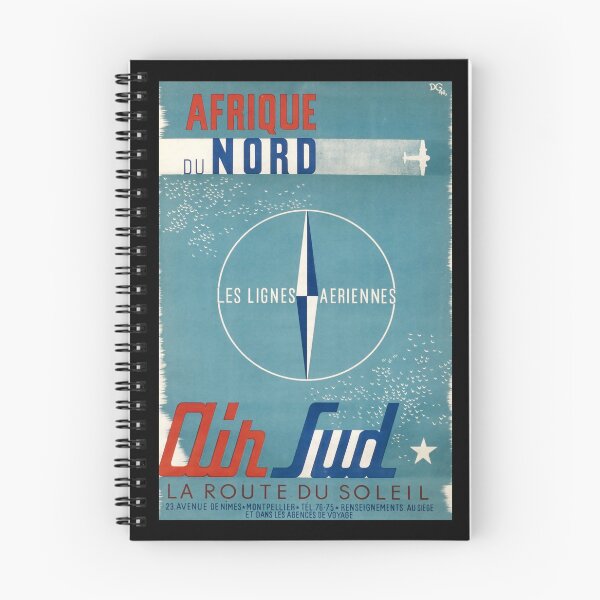 Item preview, Afrique du Nord retro poster designed and sold by CorasPosters.