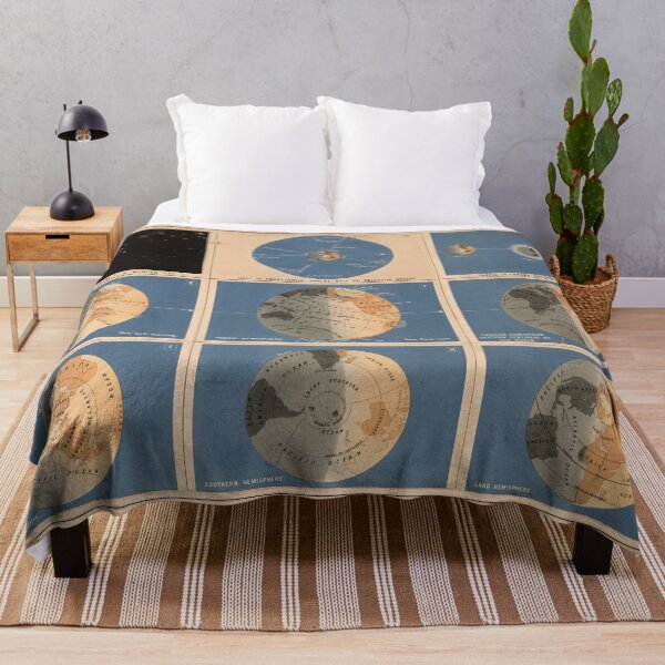 Item preview, 1867 Vintage Diagram of Twelve Perspectives on the Earth in Orbit and Rotation designed and sold by Gin  Neko.
