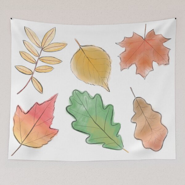 Item preview, Watercolor Fall Leaves designed and sold by Sweet Peach.