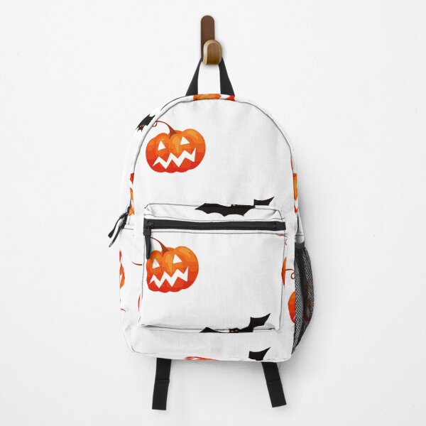 Item preview, Halloween Jack O lantern pumpkin and bat pattern designed and sold by RaionKeiji.