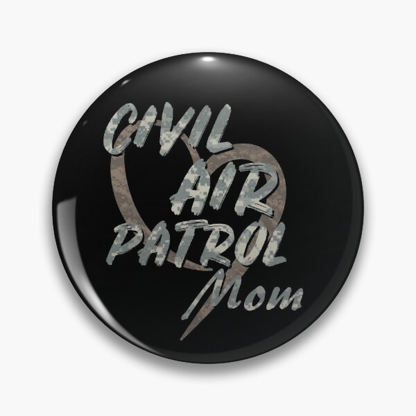 Item preview, Civil Air Patrol Mom Camo Heart for Mothers of Junior ROTC Cadets Camouflage Camo Heart designed and sold by JROTCshop.