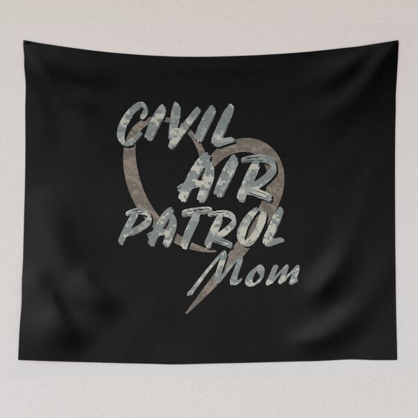 Item preview, Civil Air Patrol Mom Camo Heart for Mothers of Junior ROTC Cadets Camouflage Camo Heart designed and sold by JROTCshop.