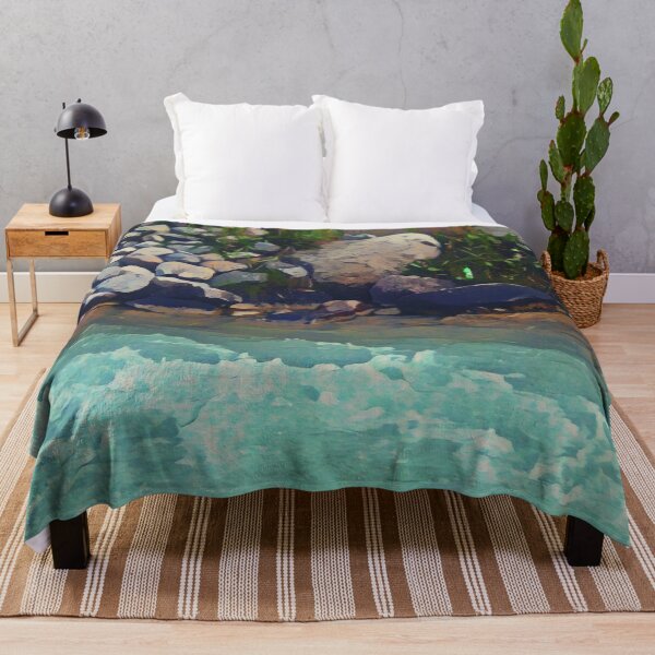 Item preview, Rocky Shoreline Illustration designed and sold by tremendoustees.