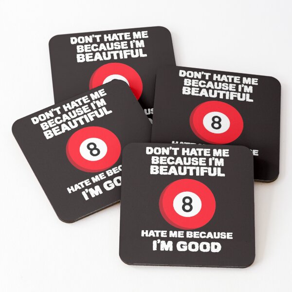 Item preview, Im Beautiful Im Good 8 Ball designed and sold by YourEssentials.