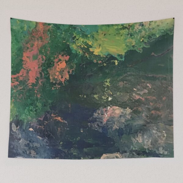 Item preview, Autumn Reflections - Original Modern Abstract Art designed and sold by RobinetteArt.