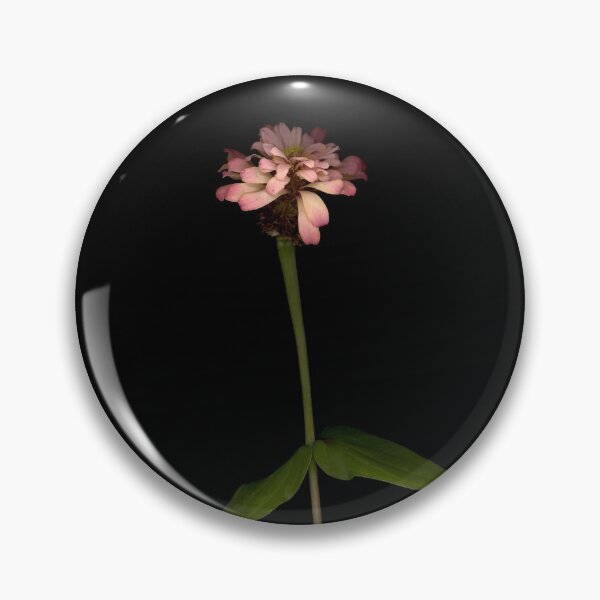 Item preview, Zinnia Ballerina 1 Dark Floral designed and sold by LindasPhotoArt.