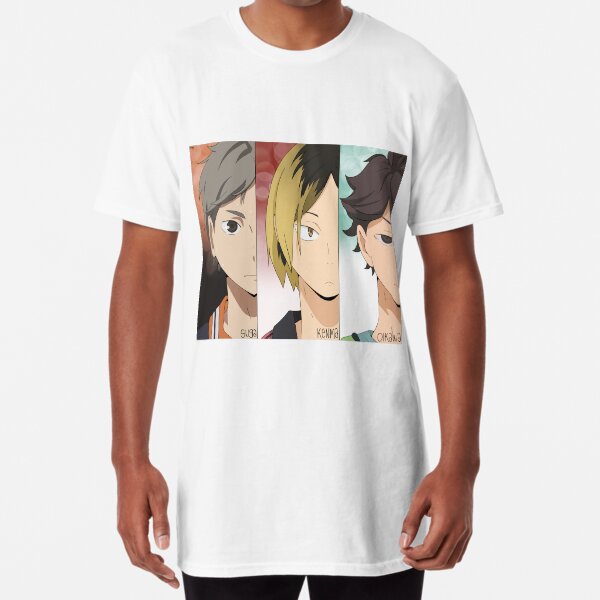 Group of Men, Haikyuu, Haikyuu!!, anime boys, glasses, anime, printed  shirts, numbers