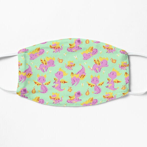 spyro the super cute dragon Flat Mask