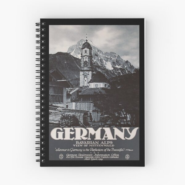Item preview, Germany retro poster designed and sold by CorasPosters.