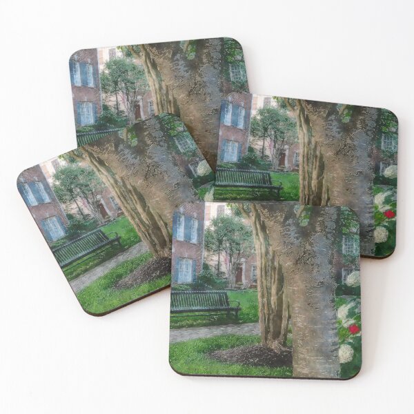 Item preview, Park Bench and Roses  designed and sold by Ollivrosa.