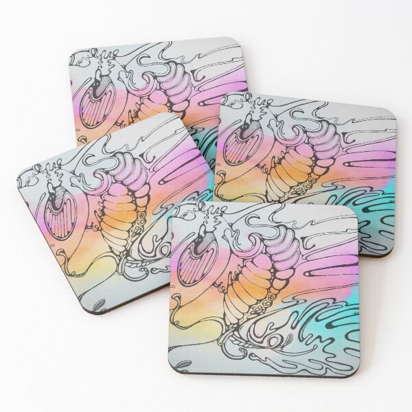 Artikelvorschau, Rainbow Sea Life Einhorn Ocean Tänzer entworfen und verkauft von iamstevivaughn.