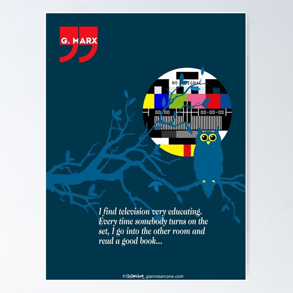 Item preview, Groucho Marx Quote designed and sold by Gianni A. Sarcone.
