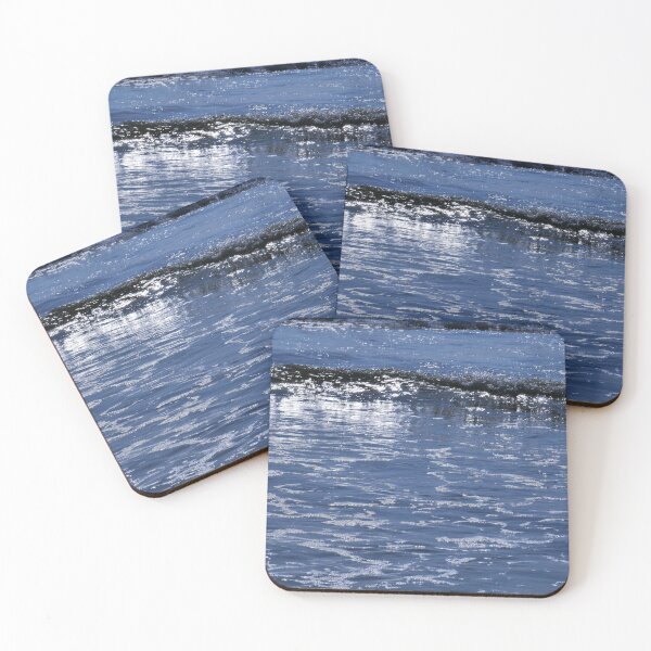 Item preview, Pacific Coast Deep Blue Waves designed and sold by KATKattalestv.