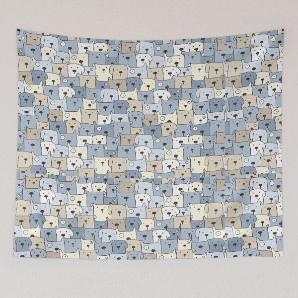 Item preview, Too Many Dogs designed and sold by moss&moon designs.