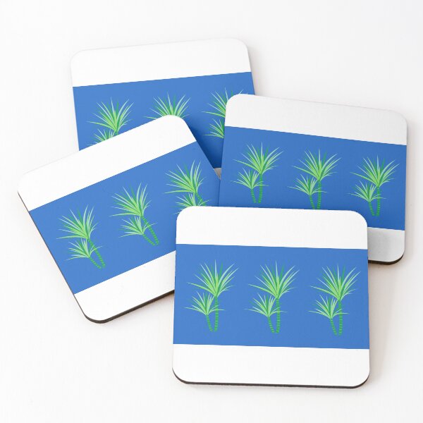 Item preview, Beach vibe palms with blue designed and sold by VondasCreations.