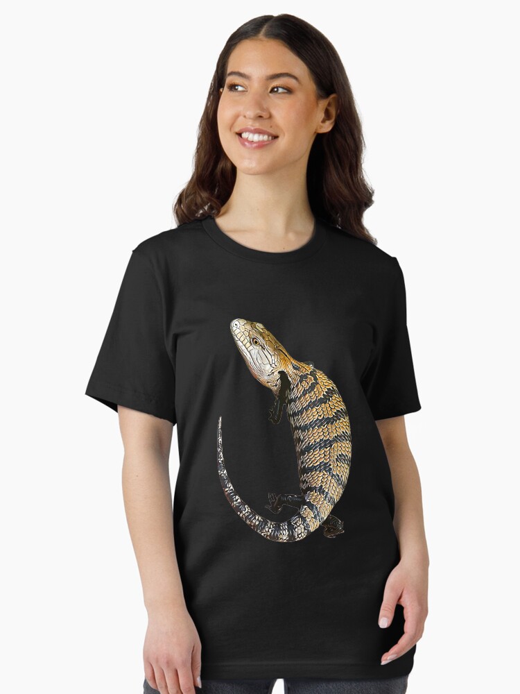 Thumbnail 1 of 7, Essential T-Shirt, Blue Tongue Lizard Skink designed and sold by Elarex.