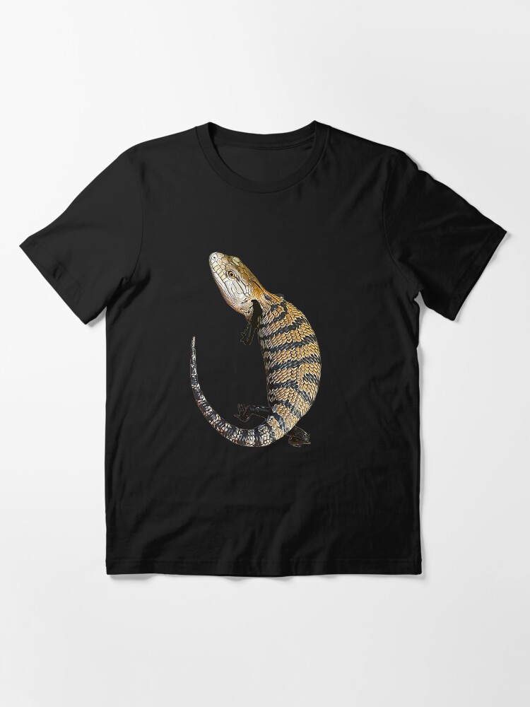 Thumbnail 3 of 7, Essential T-Shirt, Blue Tongue Lizard Skink designed and sold by Elarex.