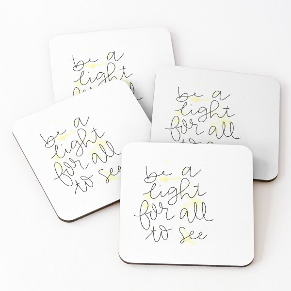 Item preview, be a light for all to see sticker designed and sold by abbeymac.