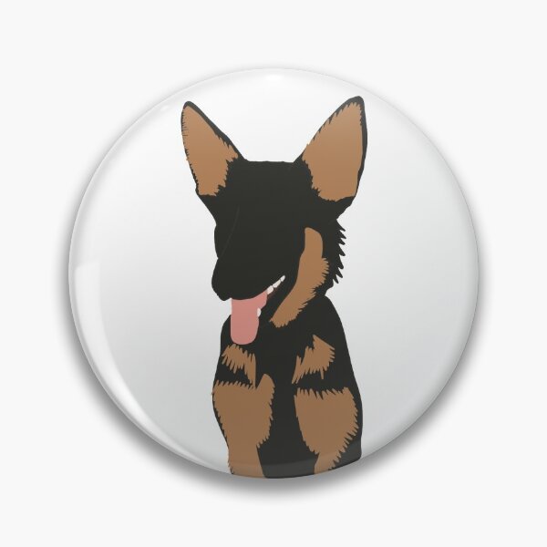 Artikelvorschau, Deutscher Schäferhund Aufkleber entworfen und verkauft von abbeymac.