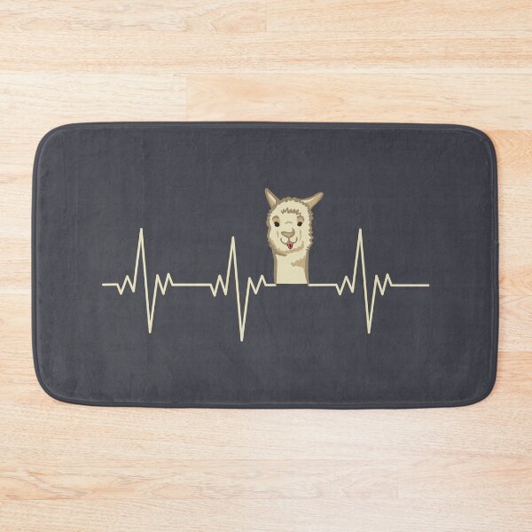Item preview, Funny Heartbeat Alpaca gift designed and sold by CareShare Design.