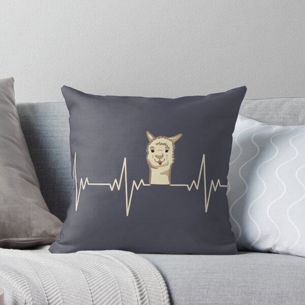 Item preview, Funny Heartbeat Alpaca gift designed and sold by CareShare Design.