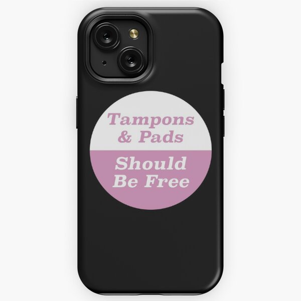 Keep Calm and Carry Tampons Funny Retro Tampon Case