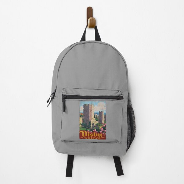 Item preview, Visby retro poster designed and sold by CorasPosters.
