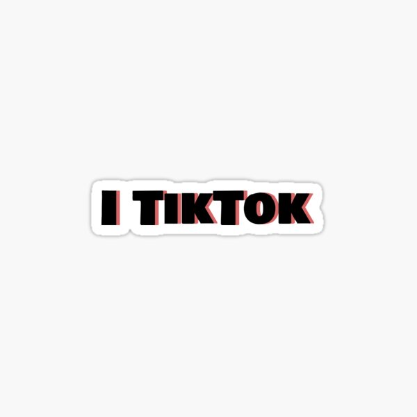 Tiktok Lover Stickers for Sale