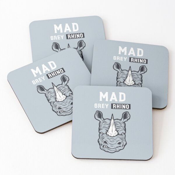 Item preview, Mad Grey Rhino designed and sold by AladdinMktgs.