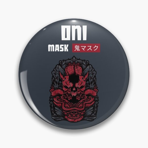 Item preview, Oni Mask | 鬼マスク designed and sold by AladdinMktgs.