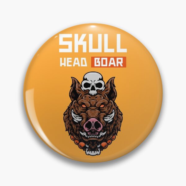 Item preview, Skull Head Boar designed and sold by AladdinMktgs.