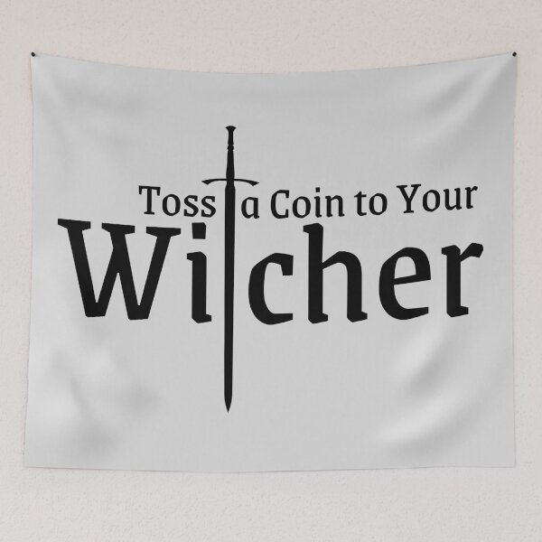 Item preview, Toss a Coin to Your Witcher designed and sold by kuenzicreative.