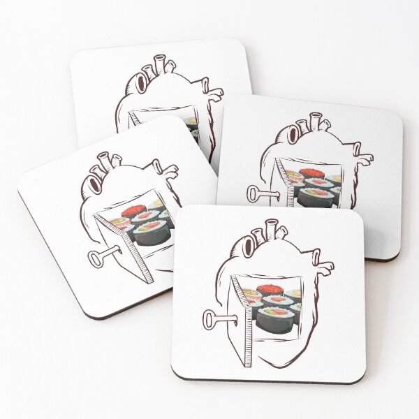 Item preview, Sushi In My Heart designed and sold by foodisthekey.