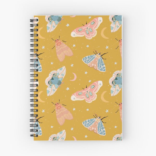 Item preview, Moths & Moons Pattern - Gold designed and sold by hellocando.