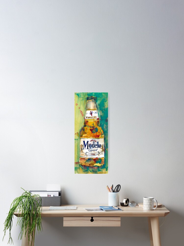 Mexiko Bier Art Poster Von Dfrdesign Redbubble