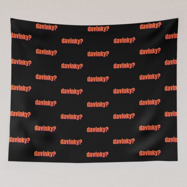 Item preview, Da Vinky? Orange and Pink Trending Meme designed and sold by Jennifer Church.
